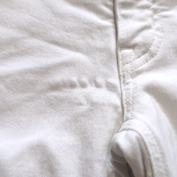 🔴SALE! J. Crew White High Rise Crop Flare Jean Size 27 Petite - Picture 6 of 16